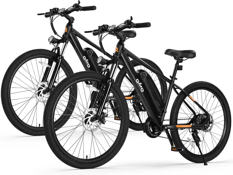 Qlife Racer Adult E-Bike – 21-Speed Mountain Bike with Lightweight Frame