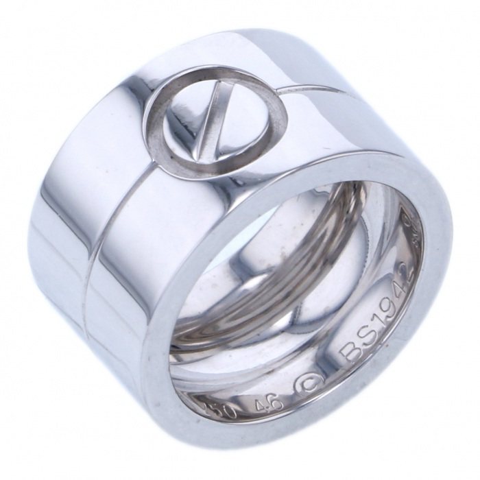 Cartier Love High Love Ring 18K White Gold