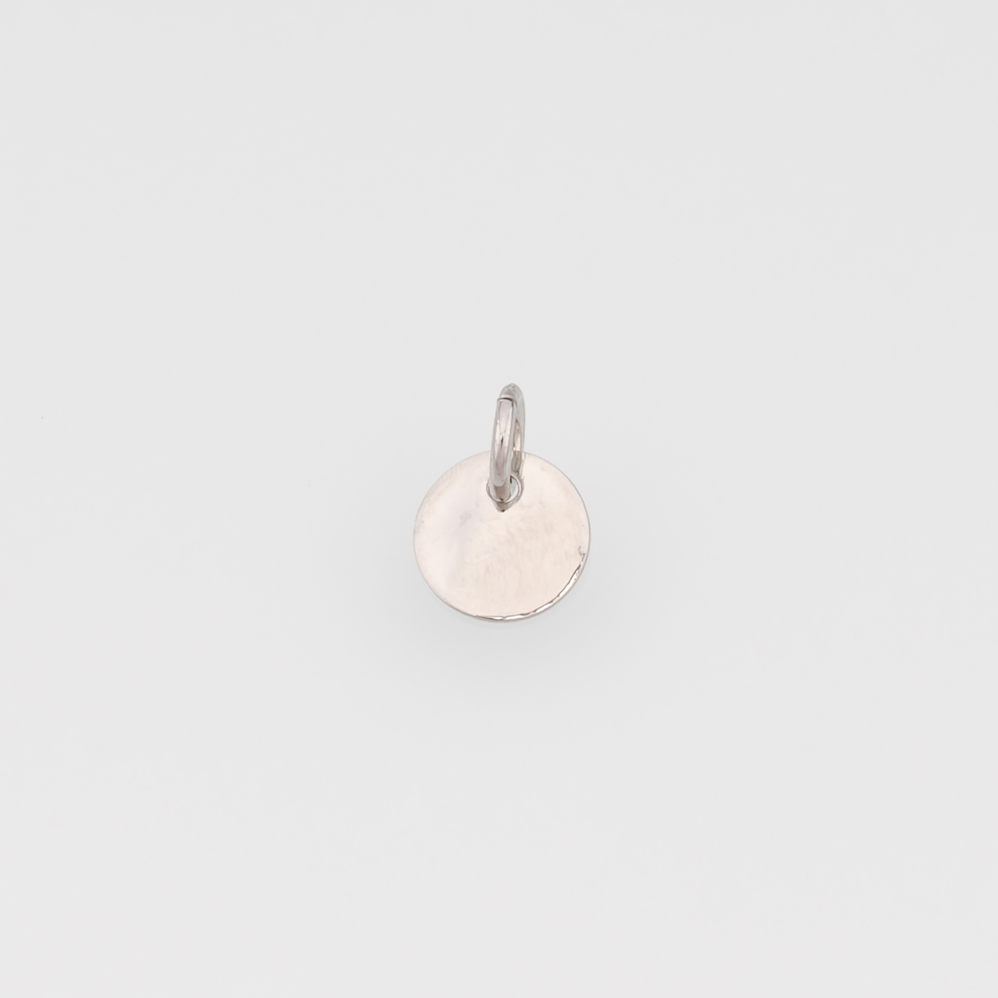 10Pcs 18K Gold Filled Round Pendant,Dainty Round Earrings Necklace for DIY Jewelry Making Supply