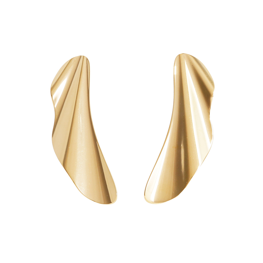 Tiffany & Co. High Tide Elsa Peretti Earrings 18K Yellow Gold 67740319