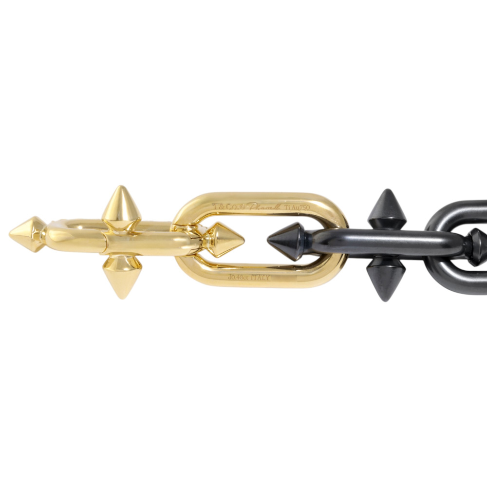 Tiffany & Co. Titan By Pharrell Williams Bracelet 18K Yellow Gold Diamond 73467667