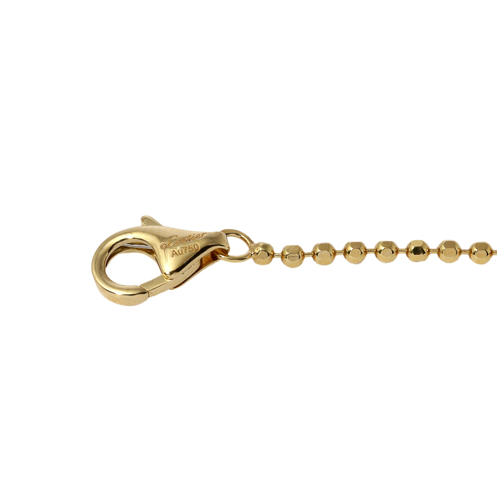 Cartier Cactus Necklace 18K Yellow Gold Diamond B7224584