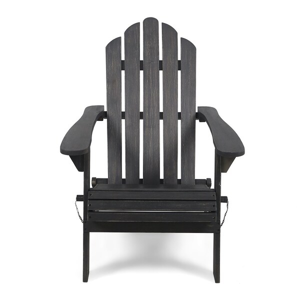 Hollywood Foldable Acacia Adirondack Chair by Christopher Knight Home