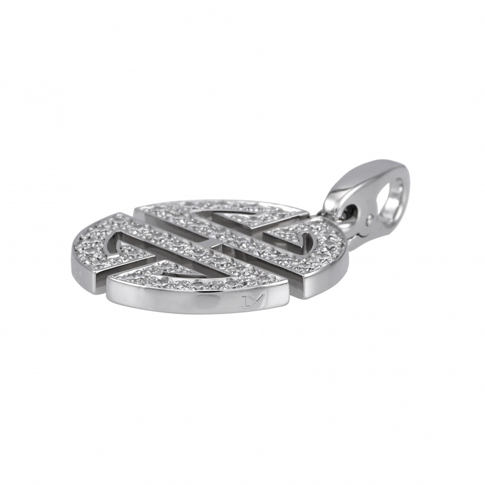 Cartier Longevity K18WG White Gold Pendant Top Necklace Diamond