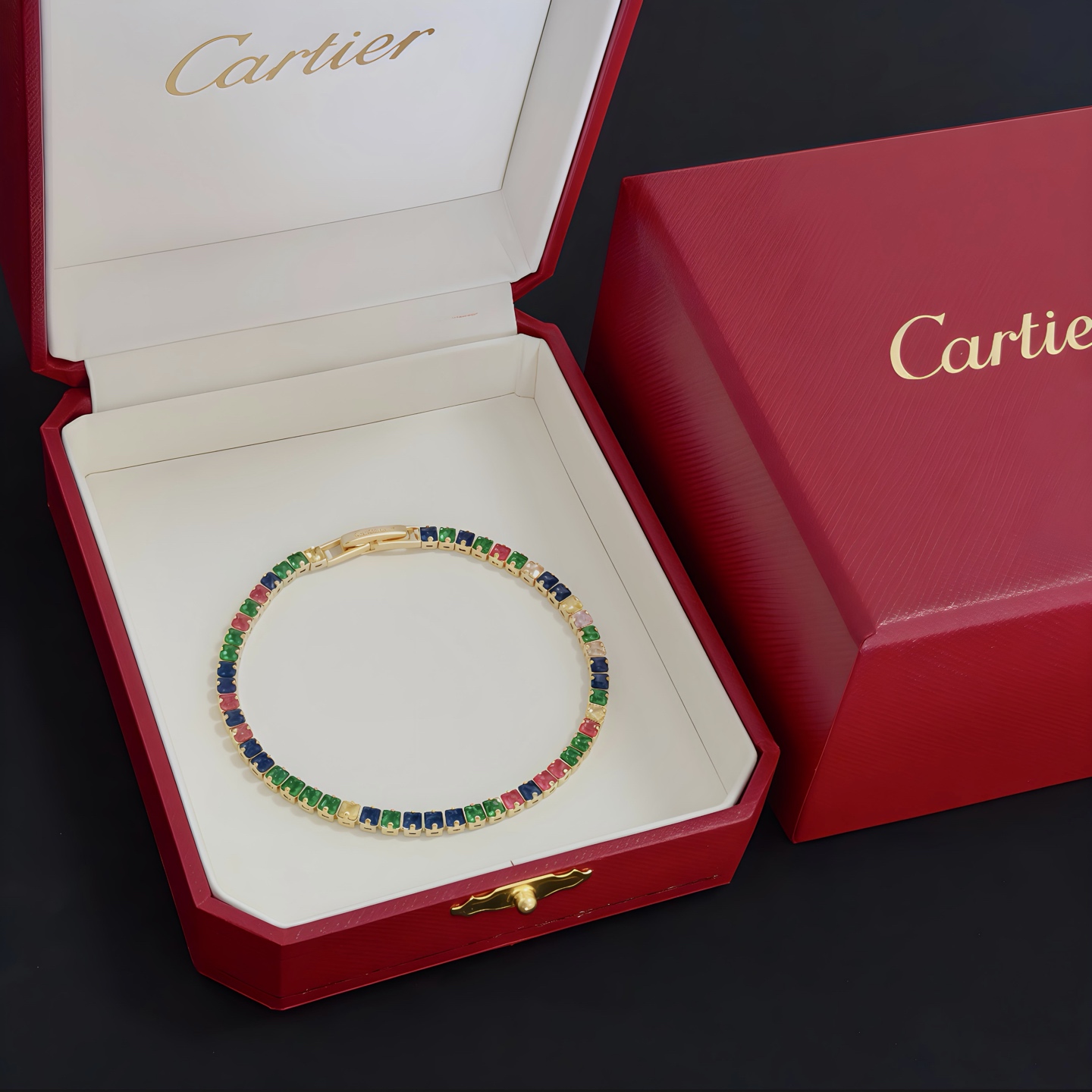 Cartier Colored Diamond Bracelet - cnluxepick