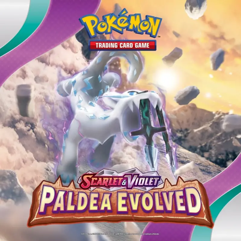 Pokémon Scarlet & Violet: Paldea Evolved Booster Bundle – 6 Official Expansion Packs