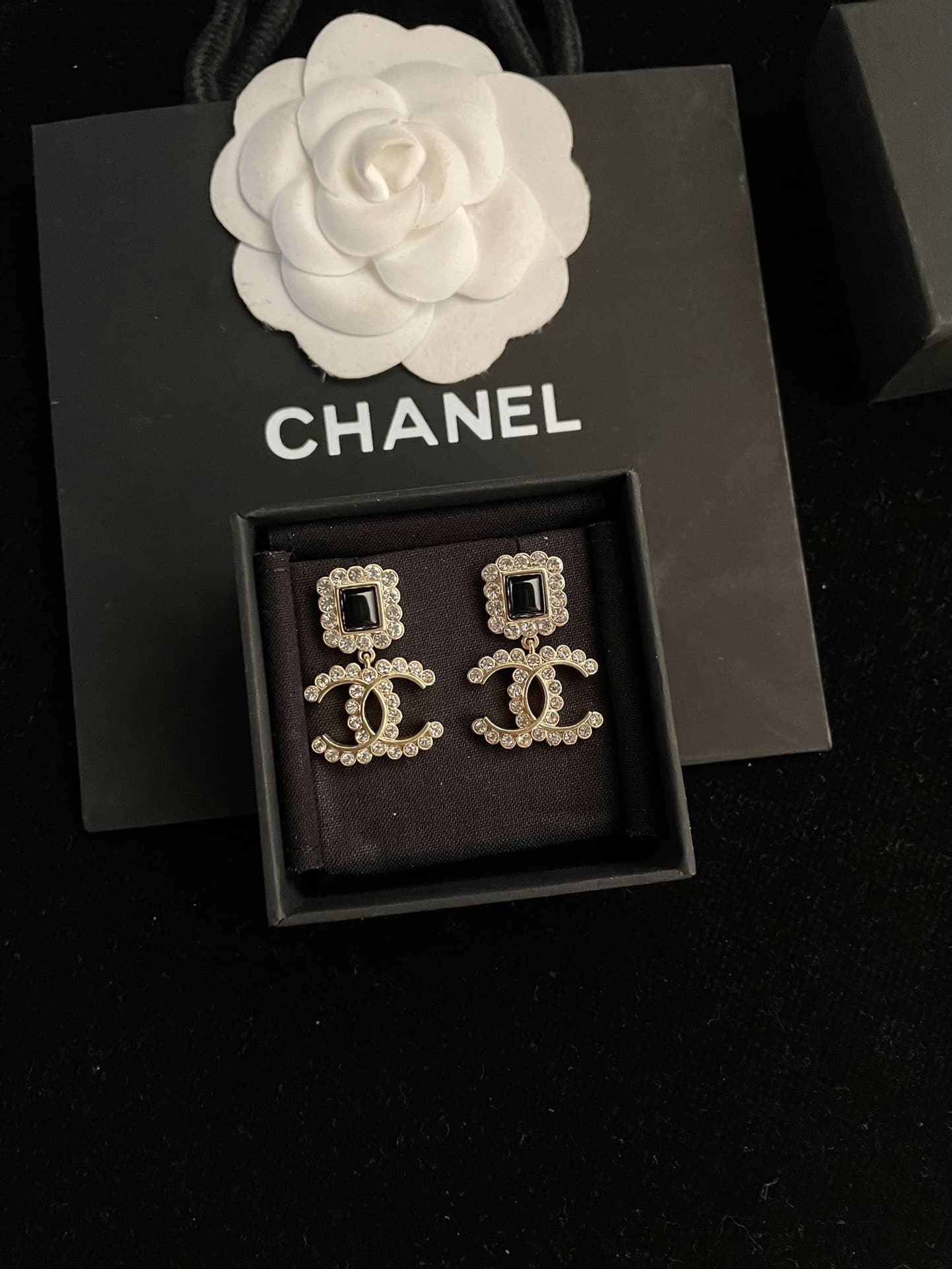 Chanel Cc Earrings
