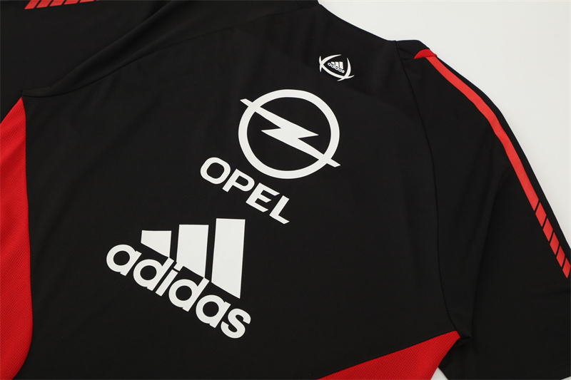 2005/06 AC Milan Retro Short Sleeves Training Jersey - Black 3