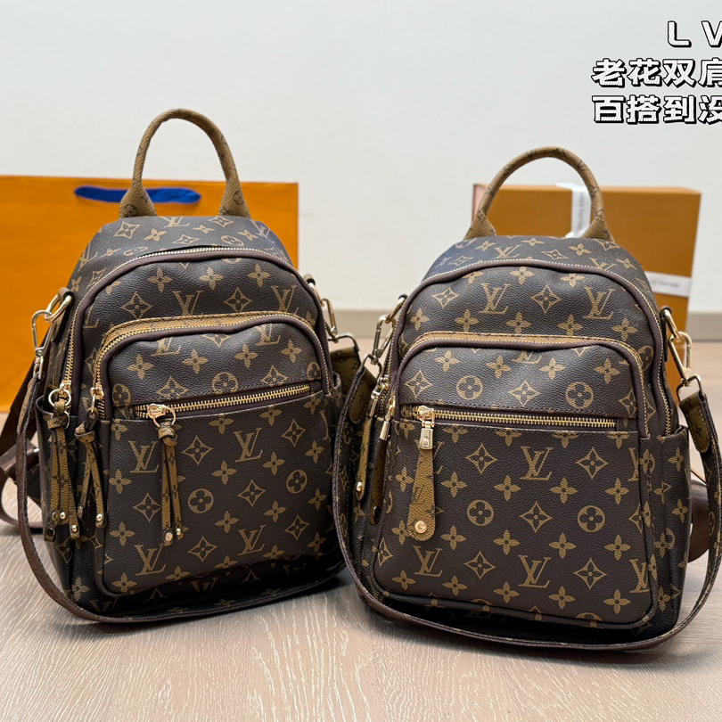LV monogram shoulder backpack - cnluxepick