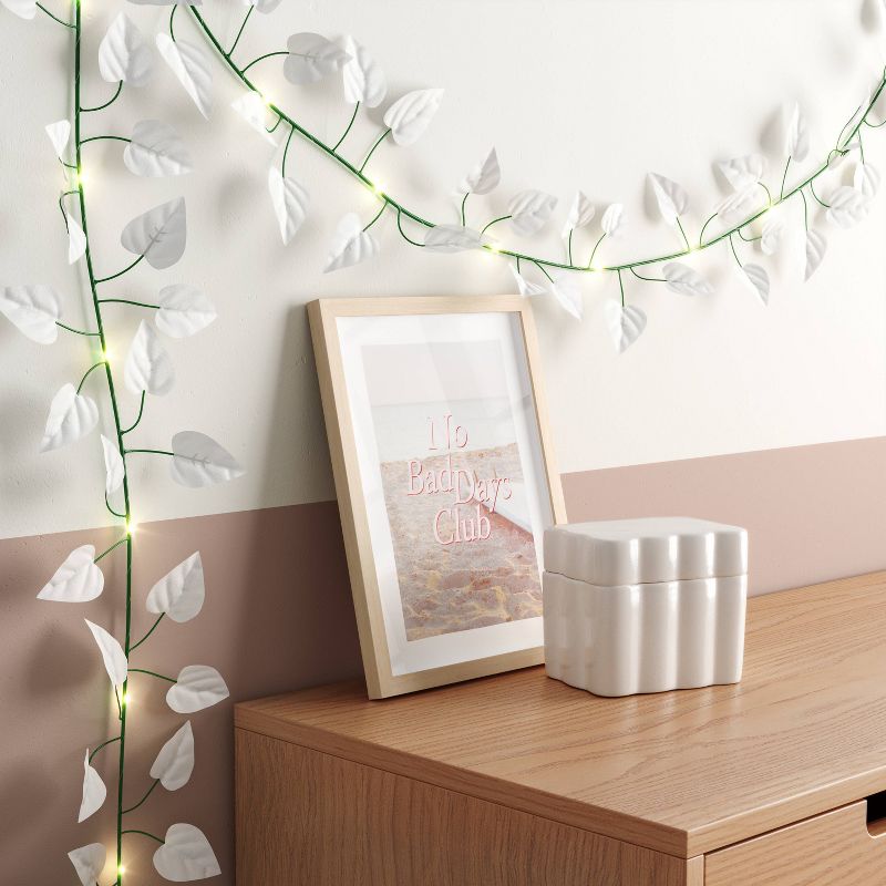 LED Vine String Light True White Leaves - Room Essentials™