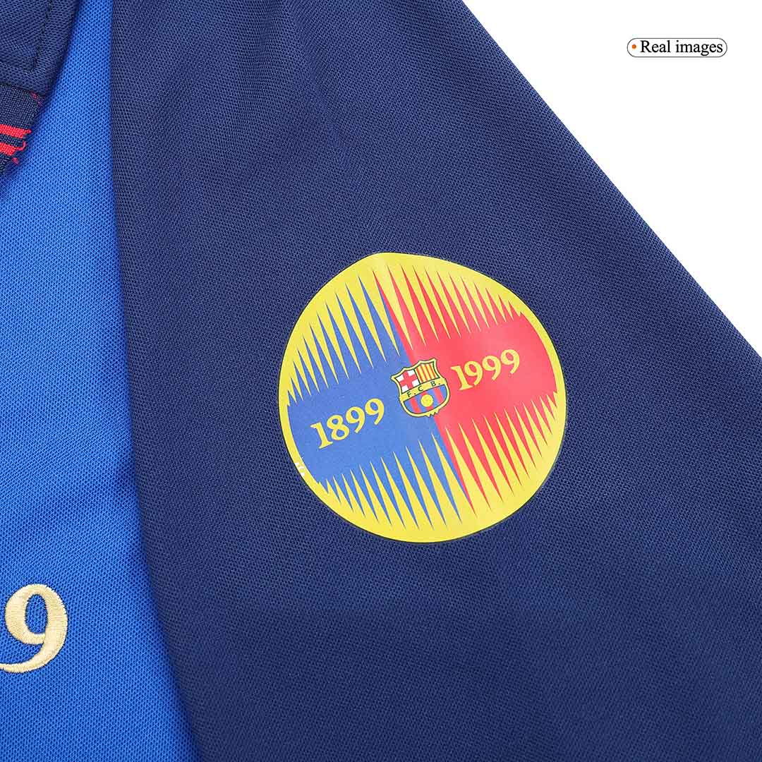 Retro Jersey Barcelona Home Long Sleeve 1999/00