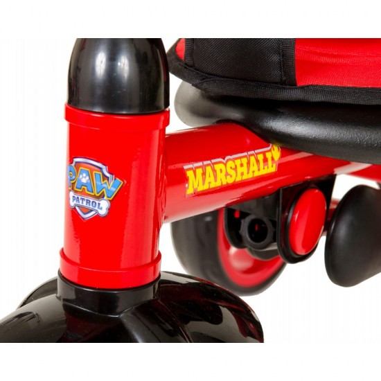 Nickelodeon Paw Patrol Marshall 4-in-1 Push and Ride Stroller Tricycle