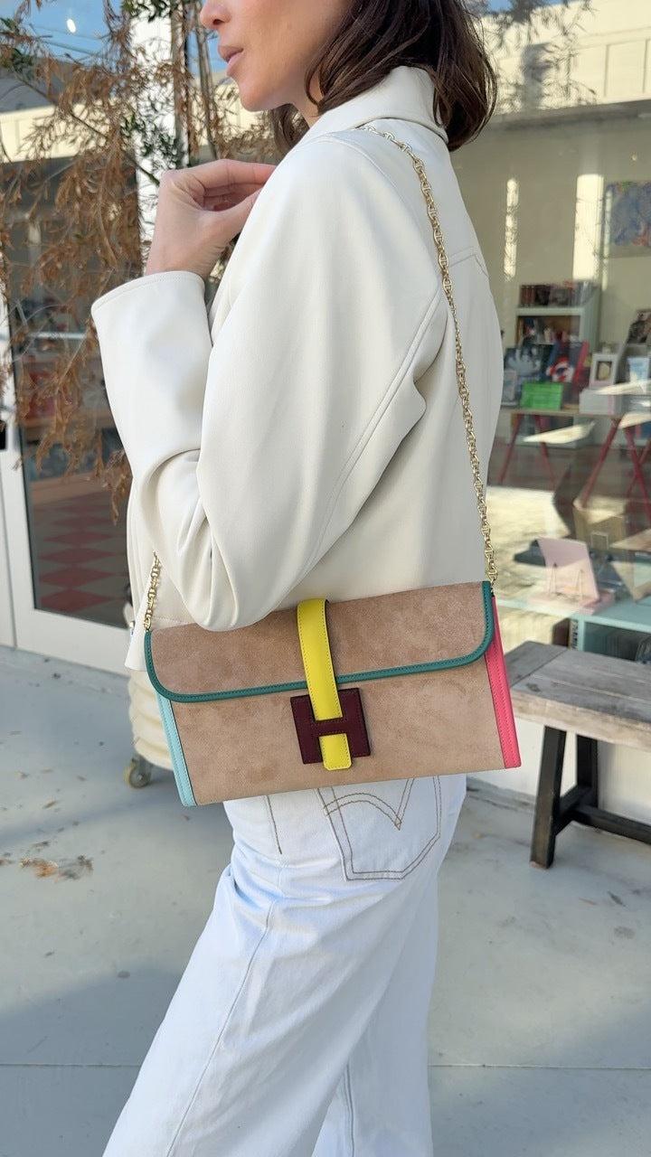 Hermès Jige Elan 29 Multicolor Doblis Limited Edition