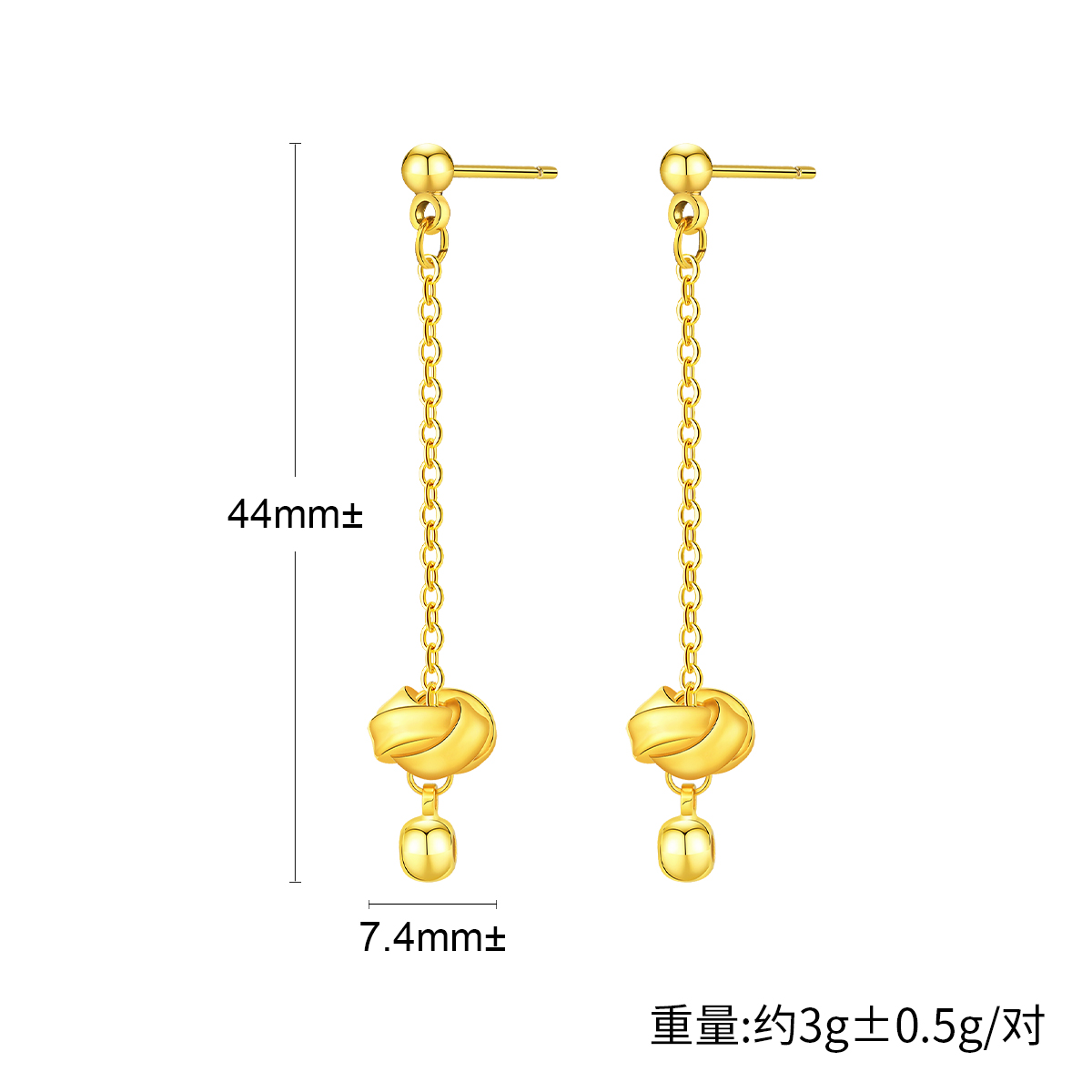 Prjewel Stainless Steel Twist Circle Women Earrings Click-Top Mobius Hoop Hies Earring Tarnish And Nickel Free Mother's Day Gift