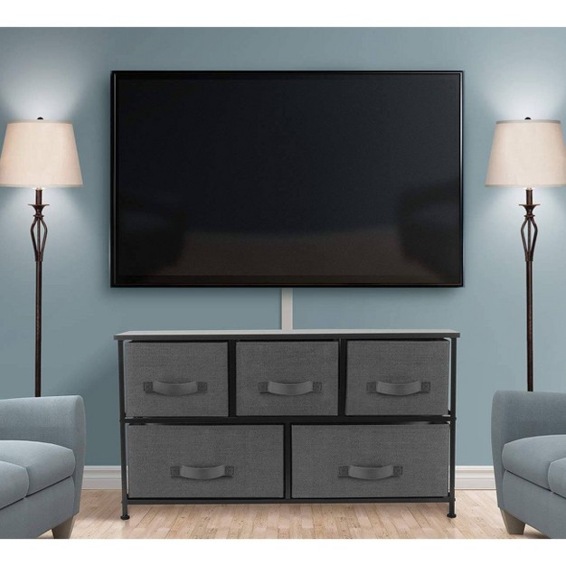 Sorbus Drawer Dresser For Bedroom Office Black