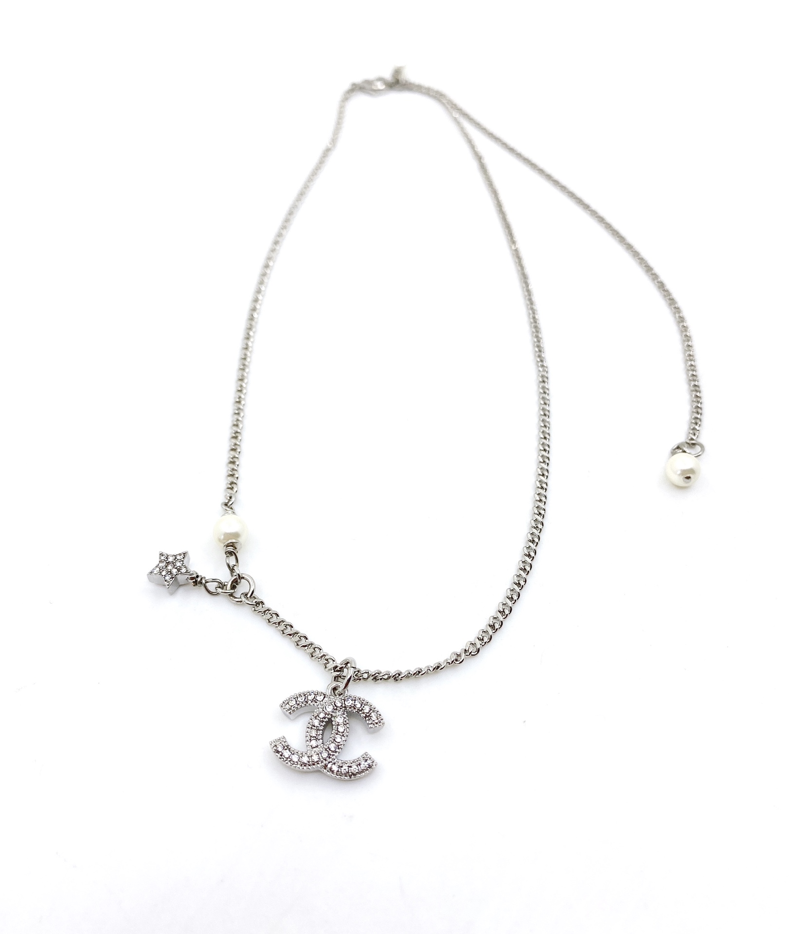 Chanel necklace women's classic clavicle chain pearl high-end design - cnluxepick