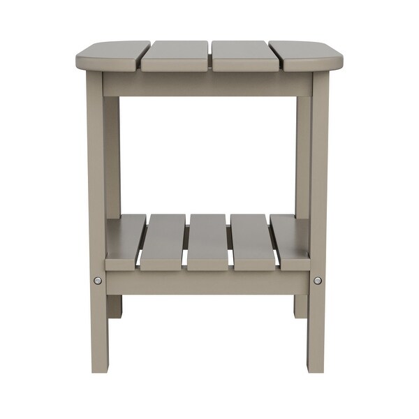 AllWeather Adirondack Style Patio Side Table