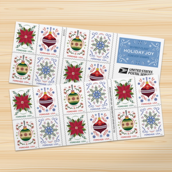 Holiday Joy Stamps 2024