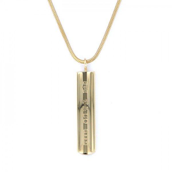 Tiffany & Co. Tiffany 1837 Necklace 18K Yellow Gold