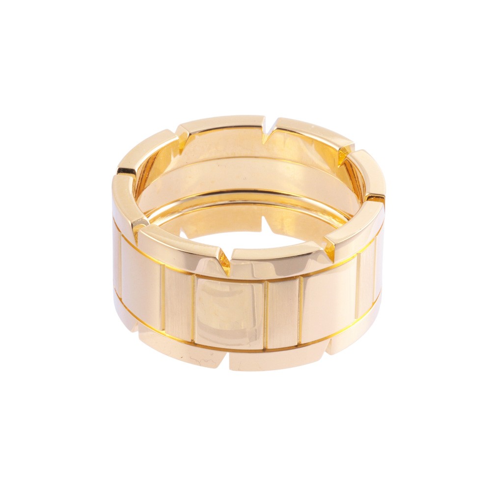 Cartier Tank Française Lm Ring 18K Yellow Gold