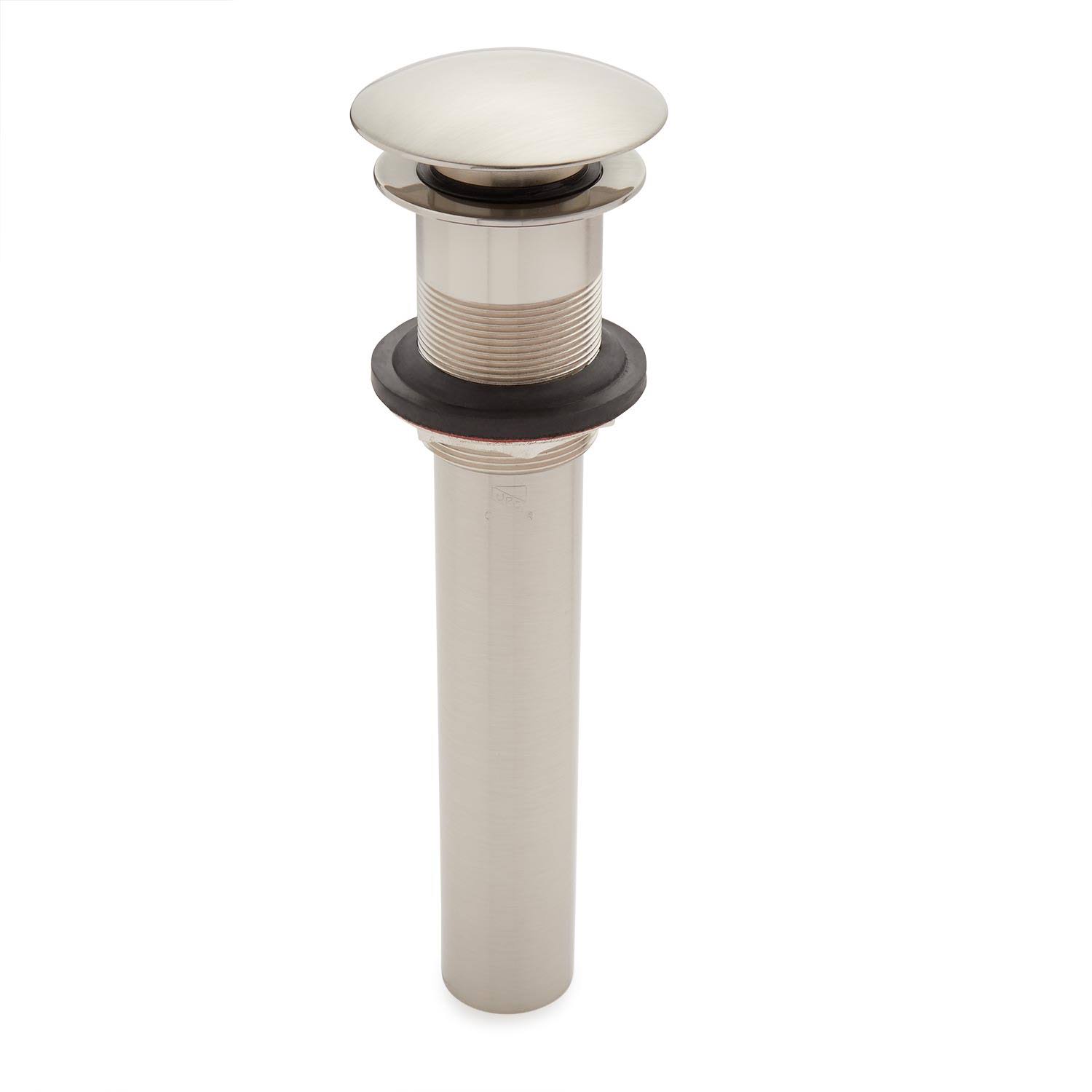 Signature Hardware Mushroom Lavatory Drain Bathroom Accessory - Polished Nickel 205614