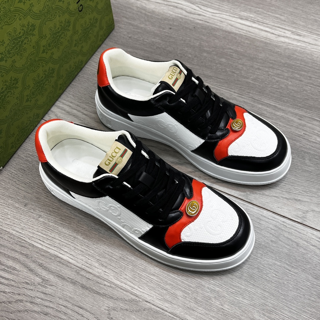 Gucci Screener Sneaker Black Orange