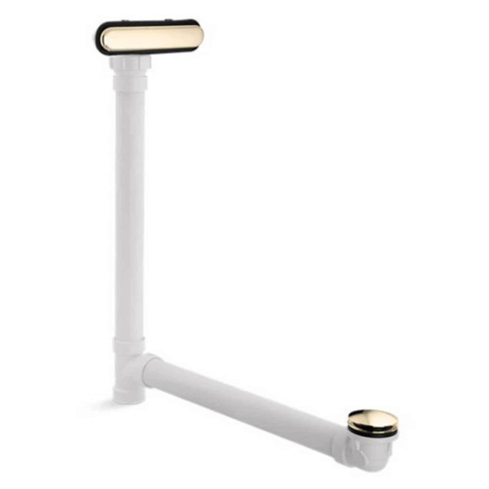 KOHLER K-7271-AF Clearflo Slotted Overflow Brass Bath Drain - Vibrant French Gold