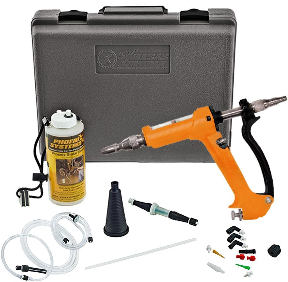 (2002HD-B) Heavy Duty Reverse Brake & Clutch Bleeder, One Person Bleeder, Cast Aluminum