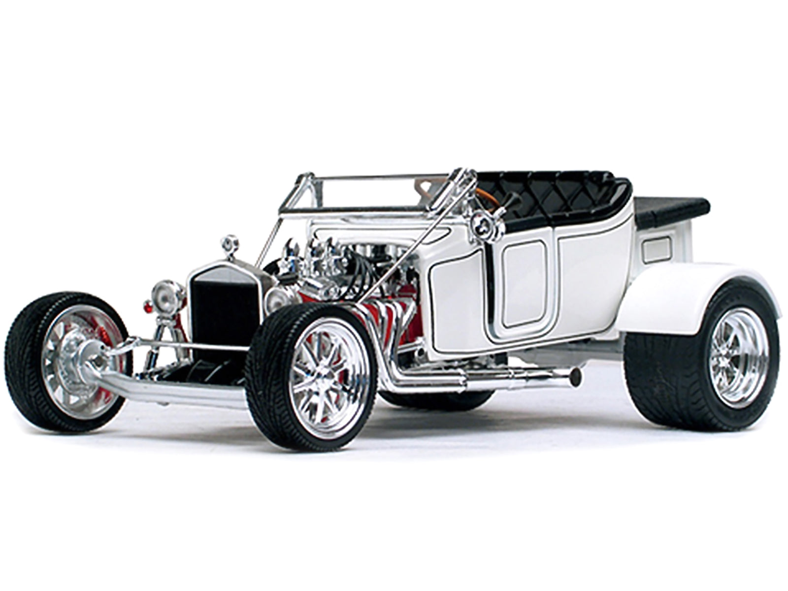 1923 Ford T-Bucket Roadster White 1/18 Diecast Model Car by Road Signature