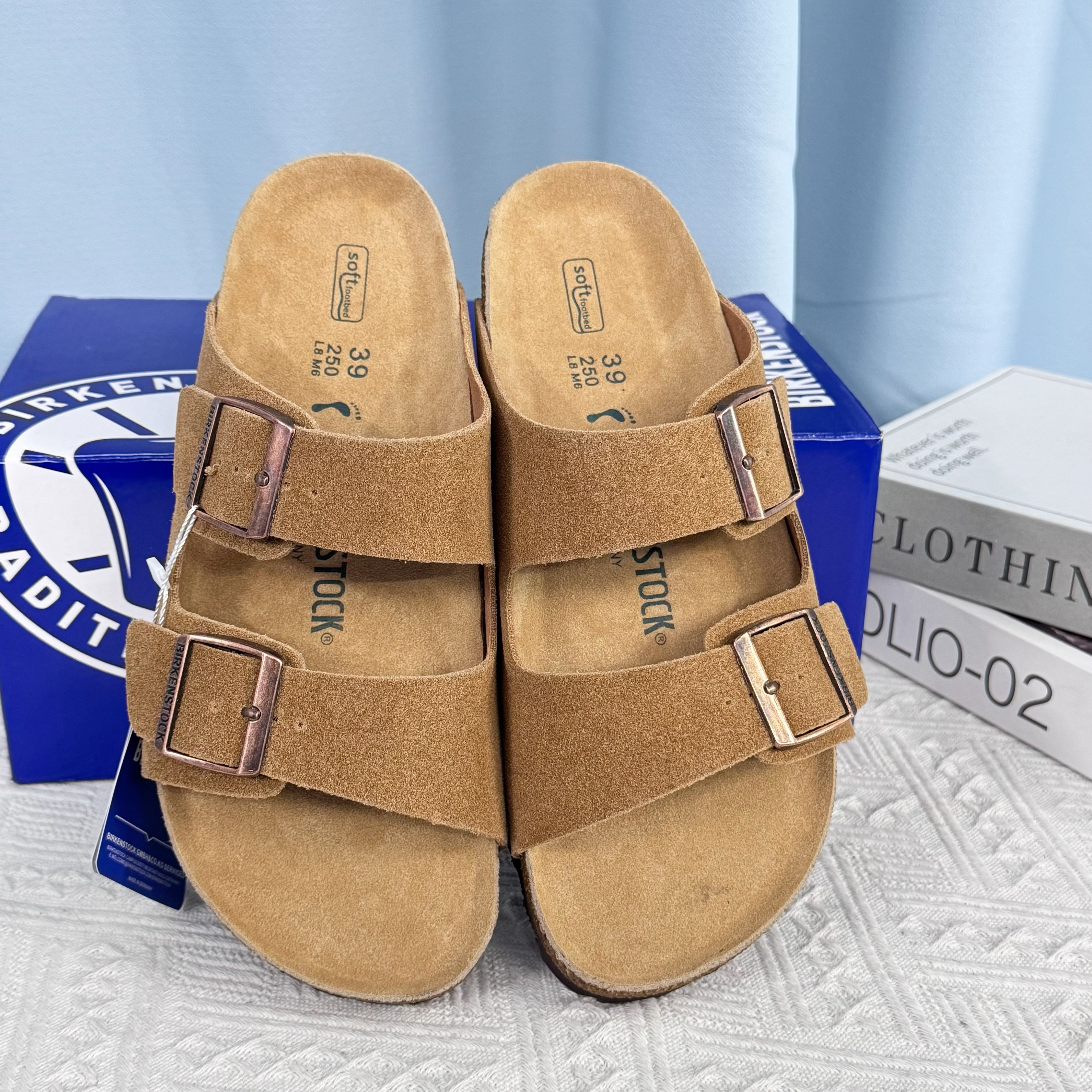 Birkenstock Arizona Suede Casual Sandals