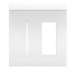 Lutron LWT-GT-BB Grafik T, Faceplate, 2 Gang, Bright Brass