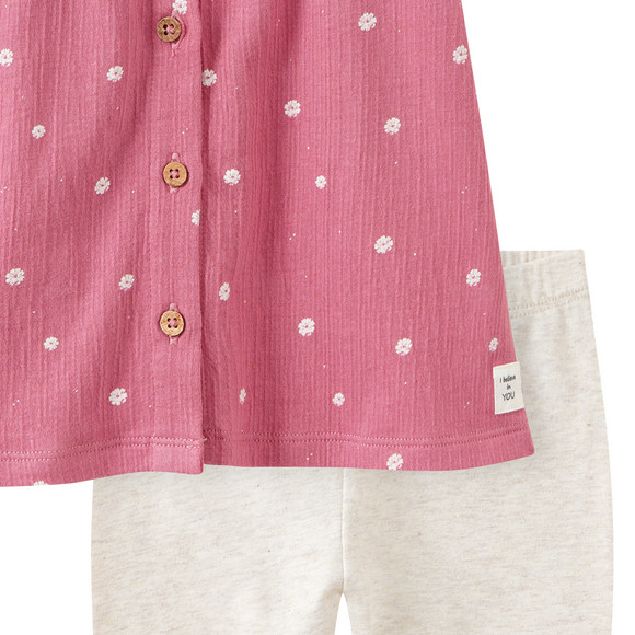 Topomini Pure Collection Newborn Set mit T-Shirt und Leggings