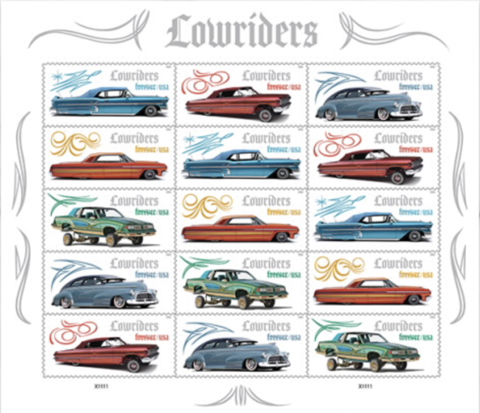Lowriders 2026 - 5 Sheets / 75 Pcs