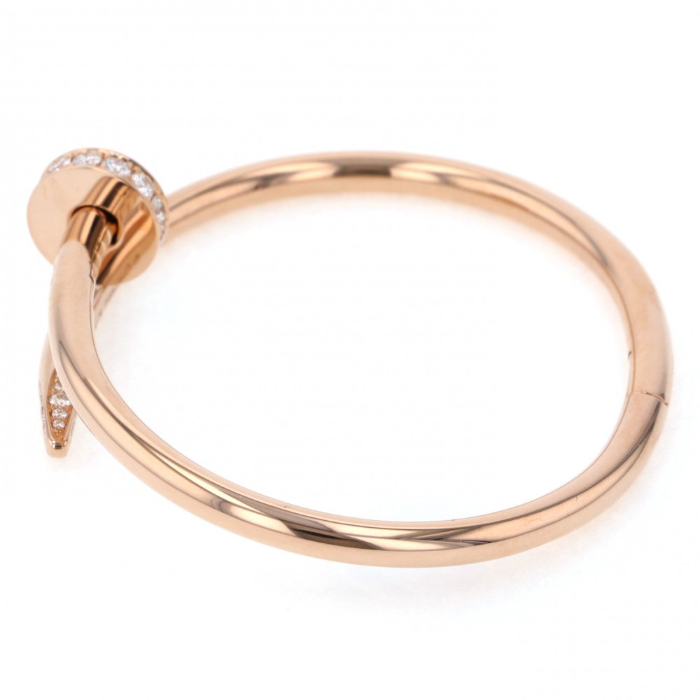 Cartier Juste un Clou Bracelet 18K Rose Gold Diamond