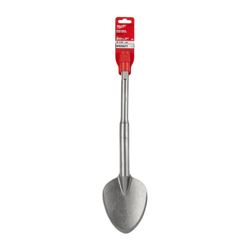 Milwaukee SDS-Max 4-1/4 in. x 16 in. Clay Spade 48-62-4094