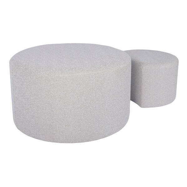 Upholstered Nesting Coffee Tables (Set of 2)