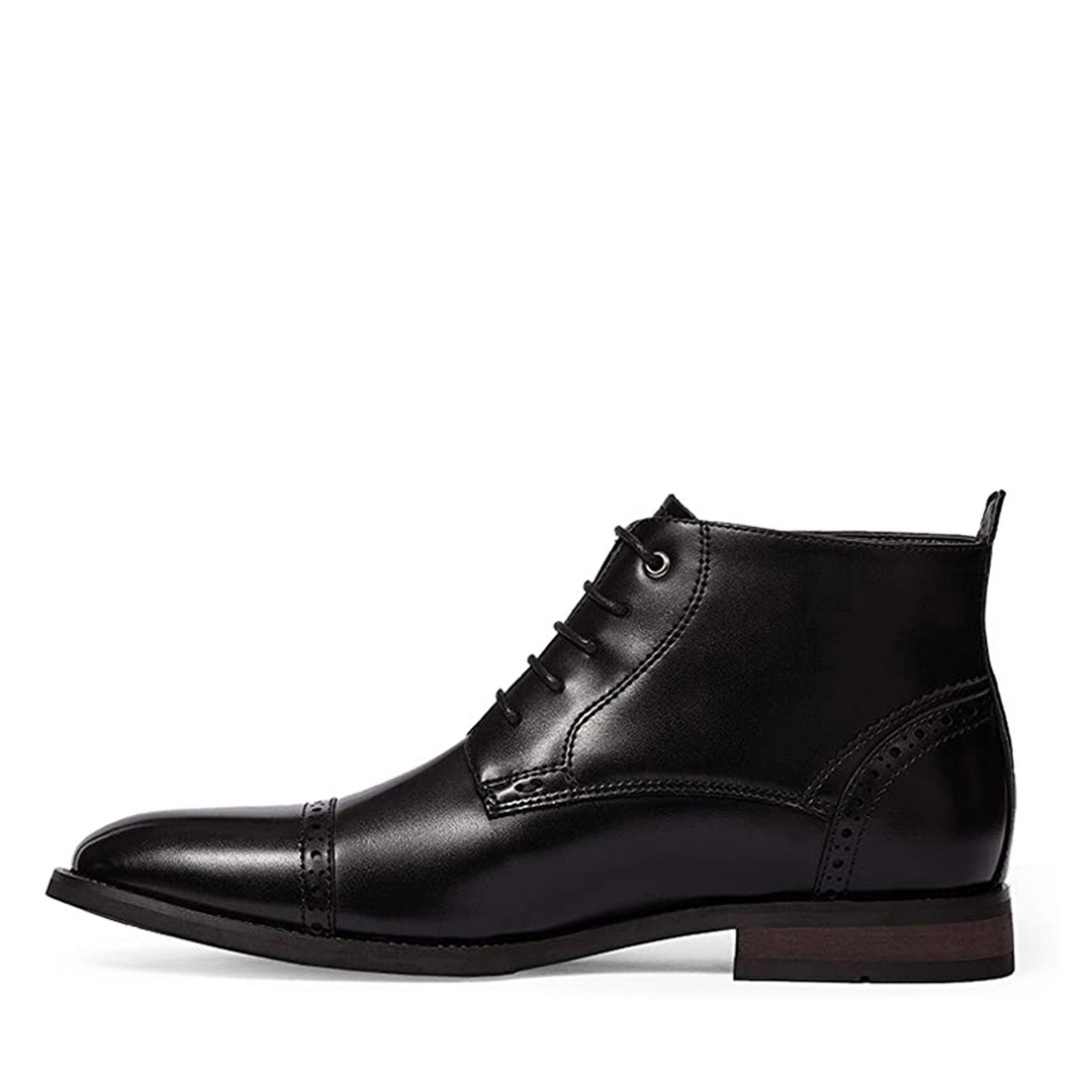 Men's Classic Cap Toe Oxford Ankle Boots