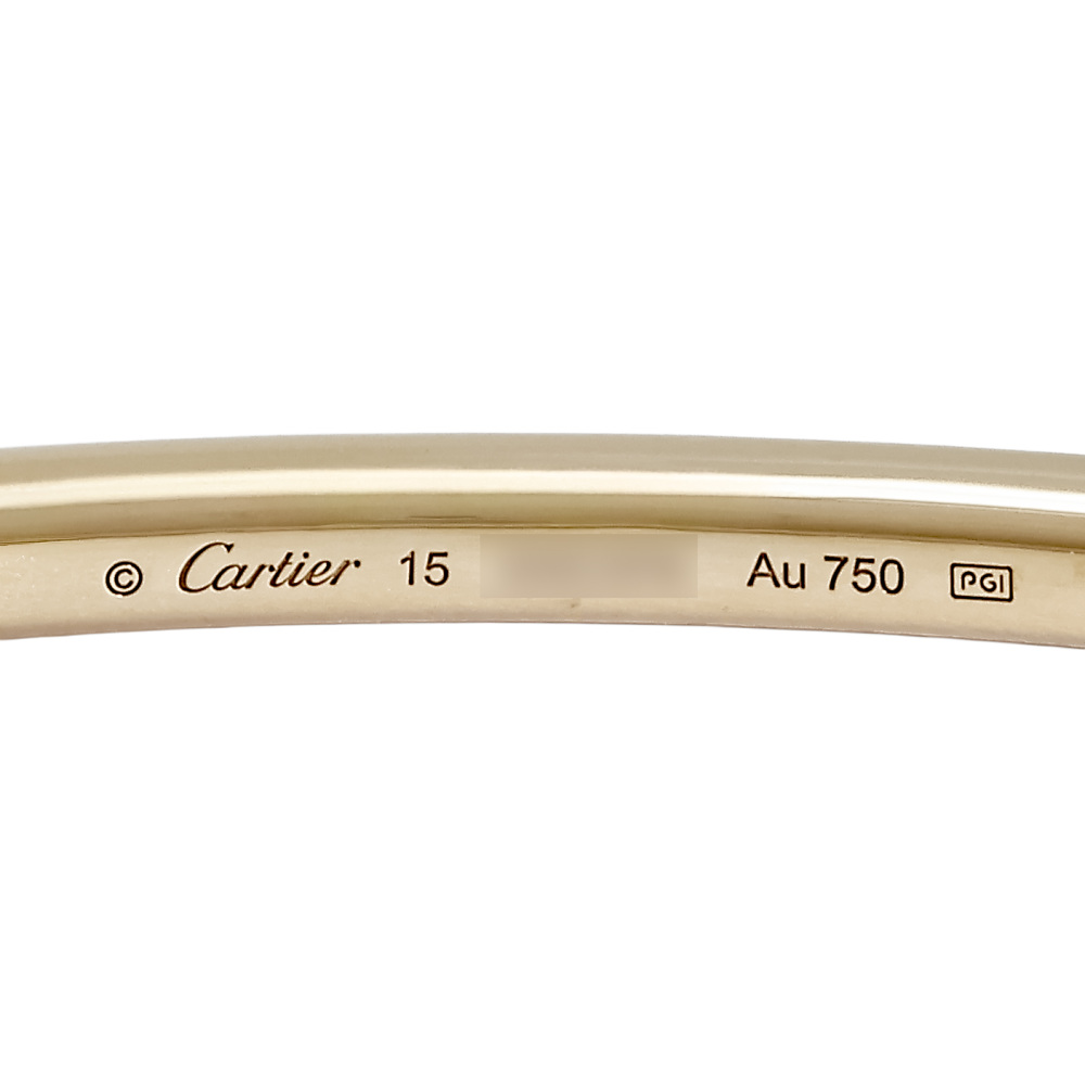 Cartier Ethancel Do Bracelet 18K Yellow Gold Diamond B6049900