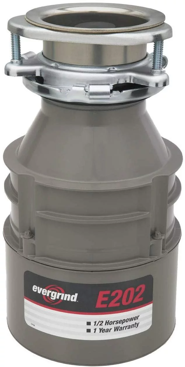 Emerson Evergrind E202 Food Waster Disposer, 1/2 Horsepower, 1-Pack