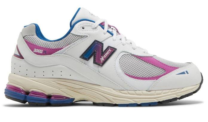 United Arrows x New Balance 2002R White Pink Blue Gradient M2002RGY Casual Running Shoes