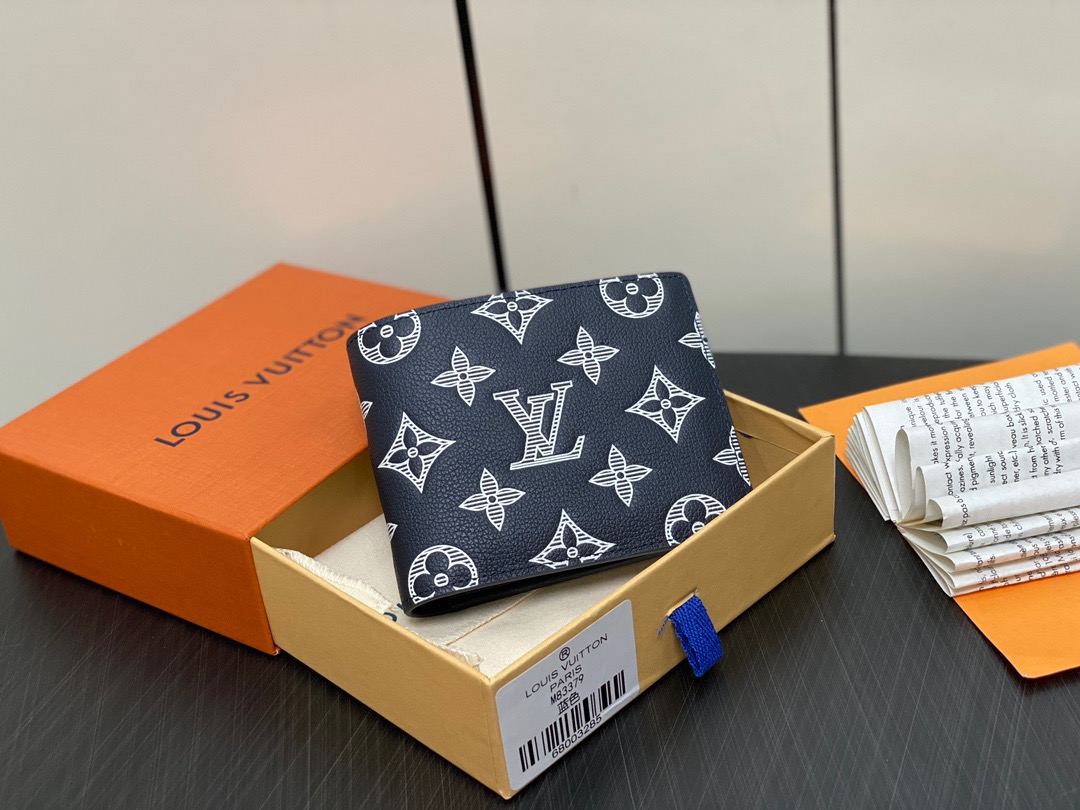 High quality original LV multiple monogram shadow wallet - cnluxepick