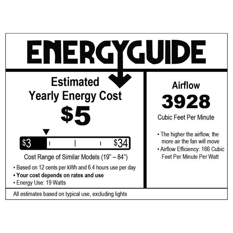 56x22 IC/Air3 DC Ceiling Fan Modern Fan Company White/Black
