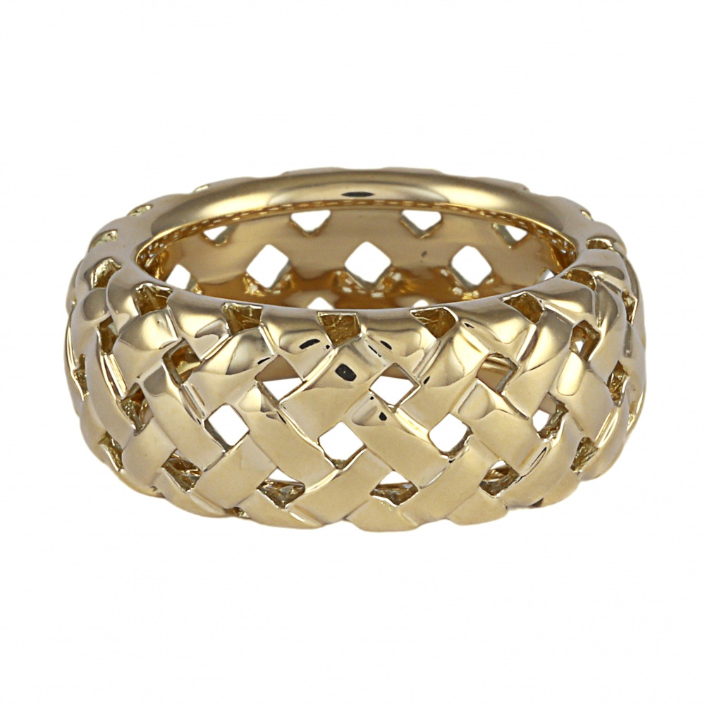 Tiffany & Co. Tiffany Mineverley K18YG Yellow Gold Ring