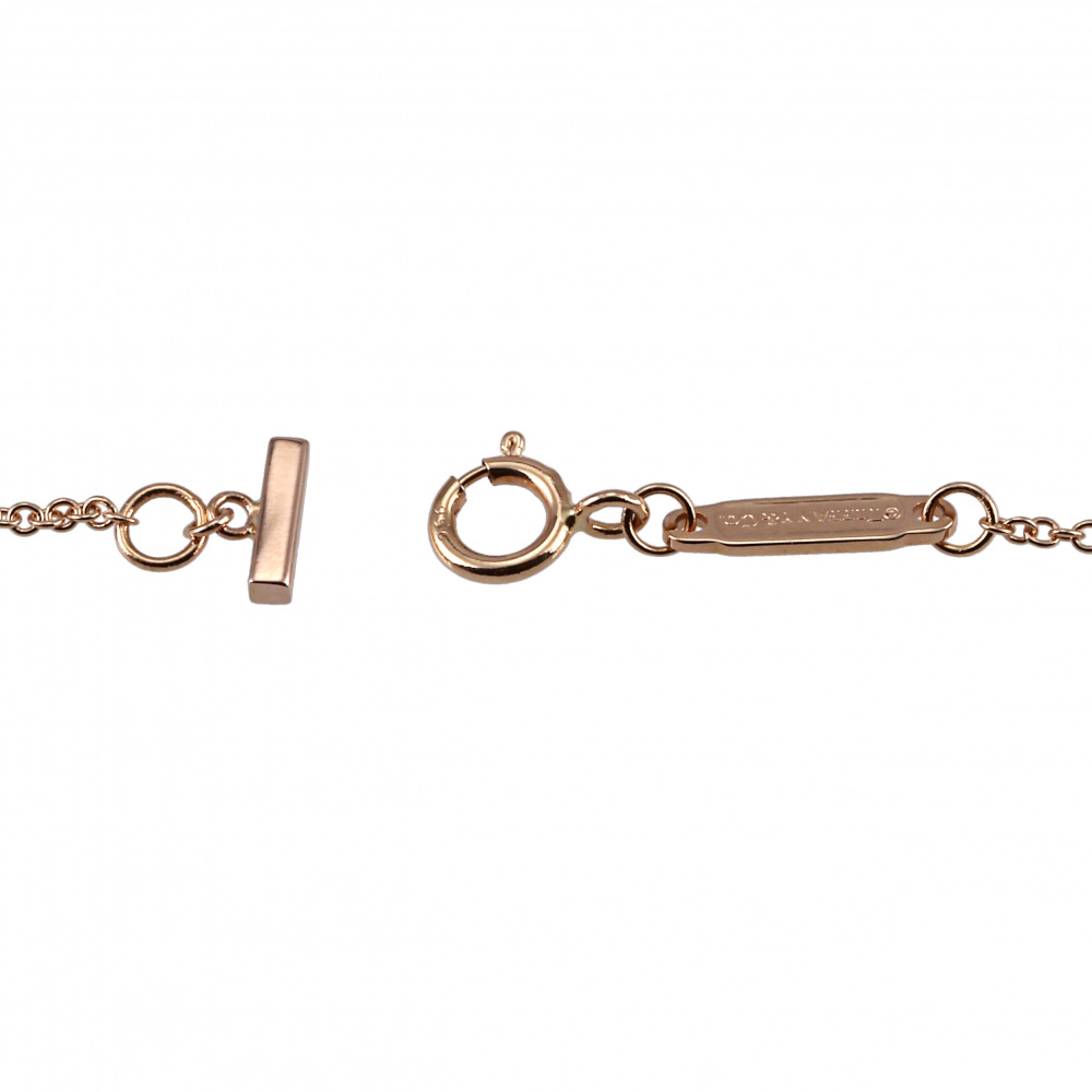 Tiffany & Co. Tiffany T Smile Necklace 18K Rose Gold 62617721