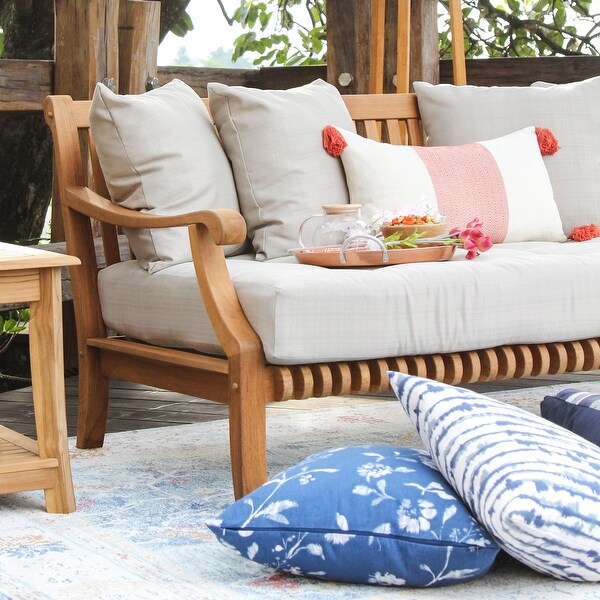 Cambridge Casual Chara 5piece Teak Patio Conversation Set