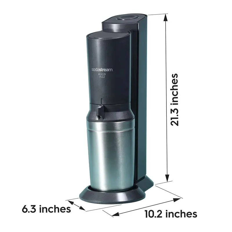 SodaStream Aqua Fizz Home Carbonation System – Sparkling Water Maker