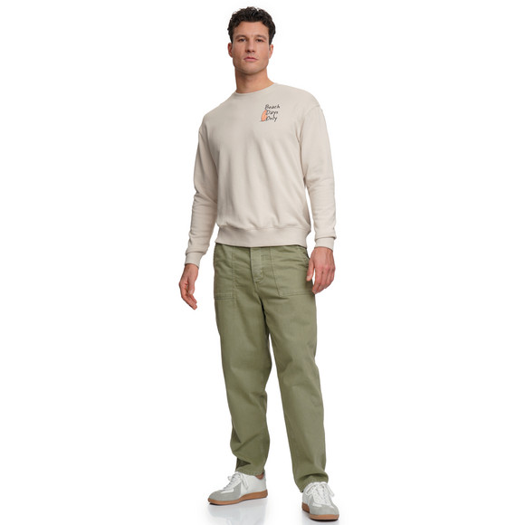 Jonas Nielsen Herren Sweatshirt mit Rücken-Print
