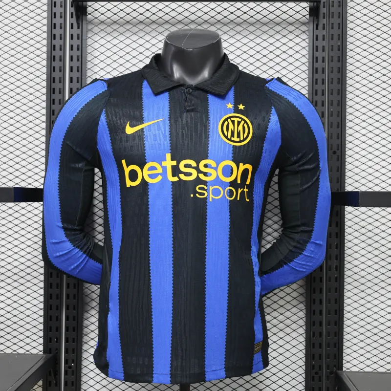 Player Version Inter Milan 26/27 Home Kit Long Sleeves