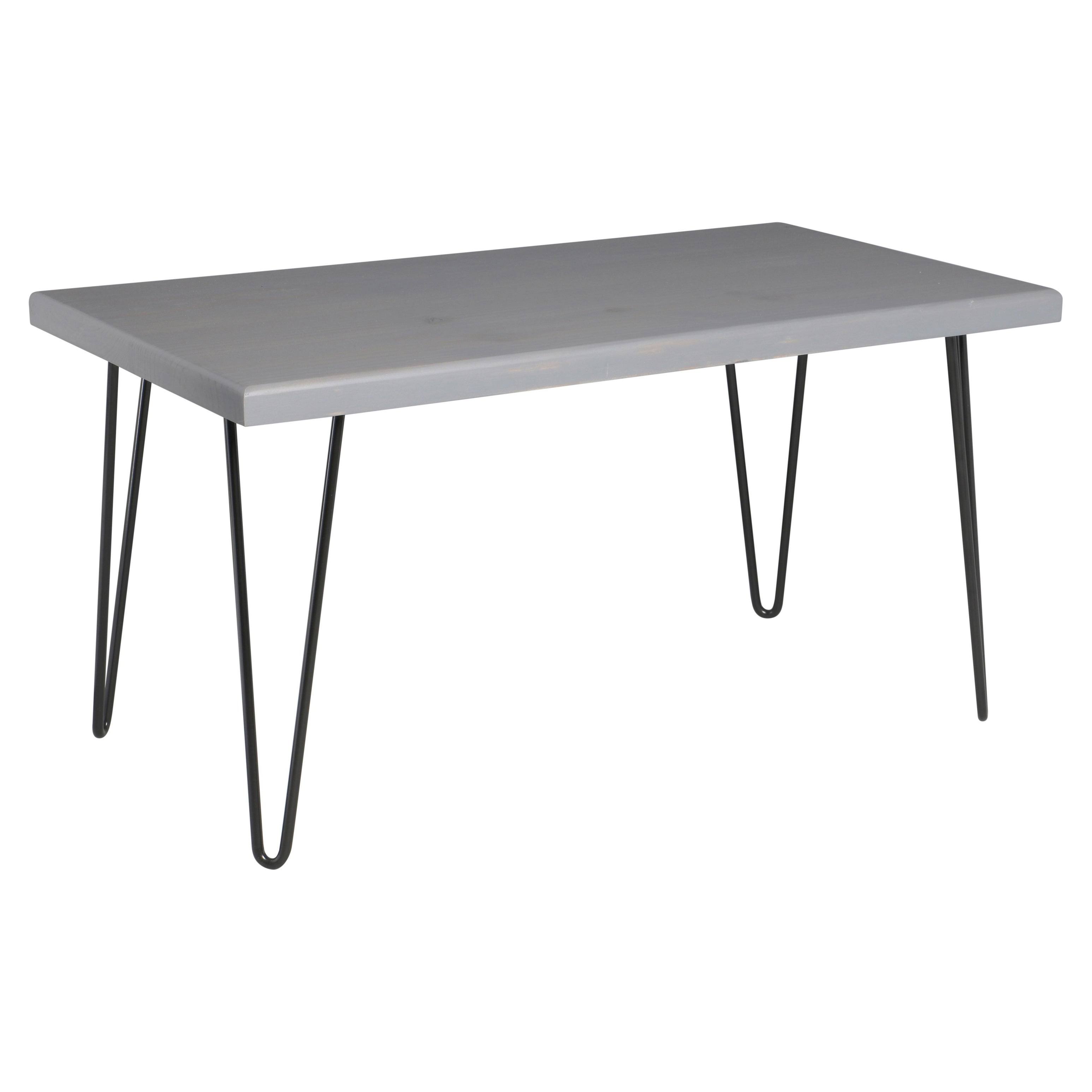 Carson Carrington Julo Wood Bench - Weathered Gray - 34 x 10.5 x 16