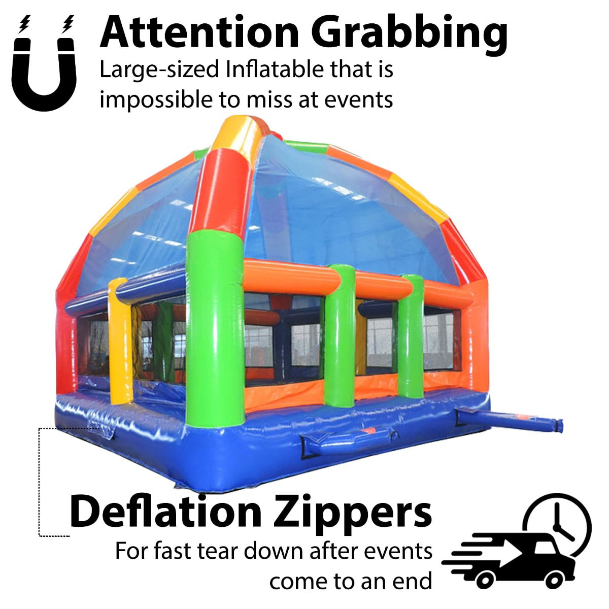 TentandTable Commercial Inflatable Bounce House – Bubba Big Bounce House